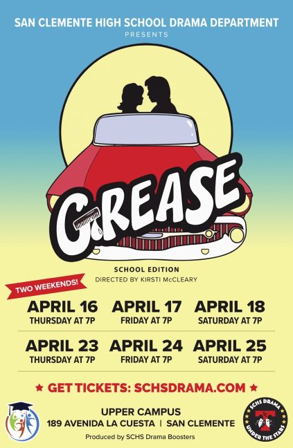 Grease show poster - 12 x 18